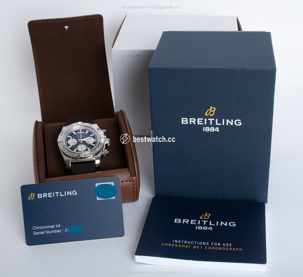 Breitling Chronomat 44 Mens watch Unisex Automatic Steel AB011012 B967 Replica 2