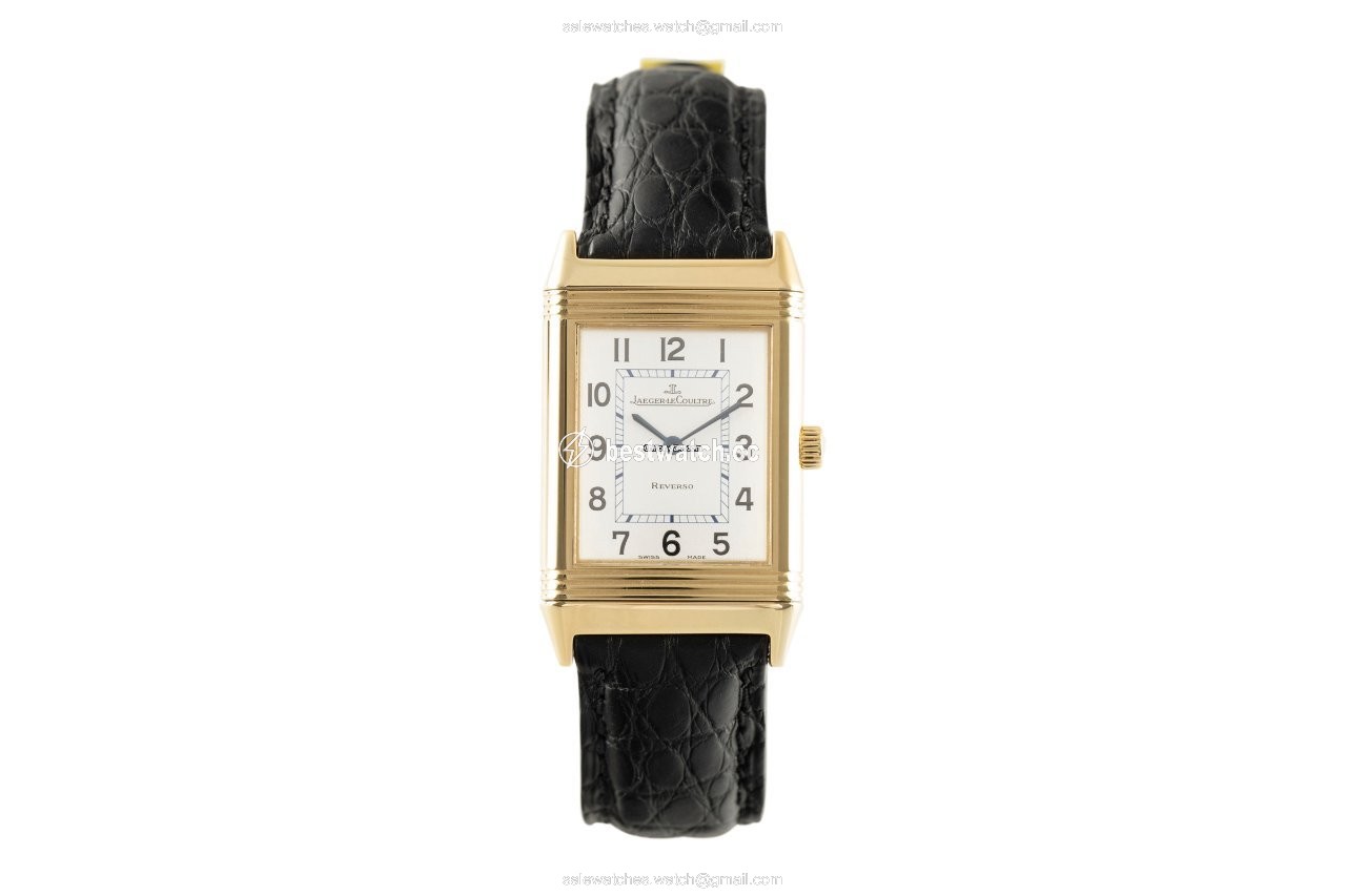 Jaeger-LeCoultre Reverso Mens watch Unisex Quartz Yellow gold 252.1.08 Replica 2