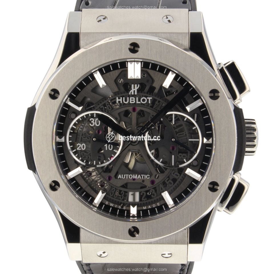 IMG_9085 Hublot Classic Fusion Aerofusion Mens watch Unisex Automatic Titanium 525NX0170LR Replica 2
