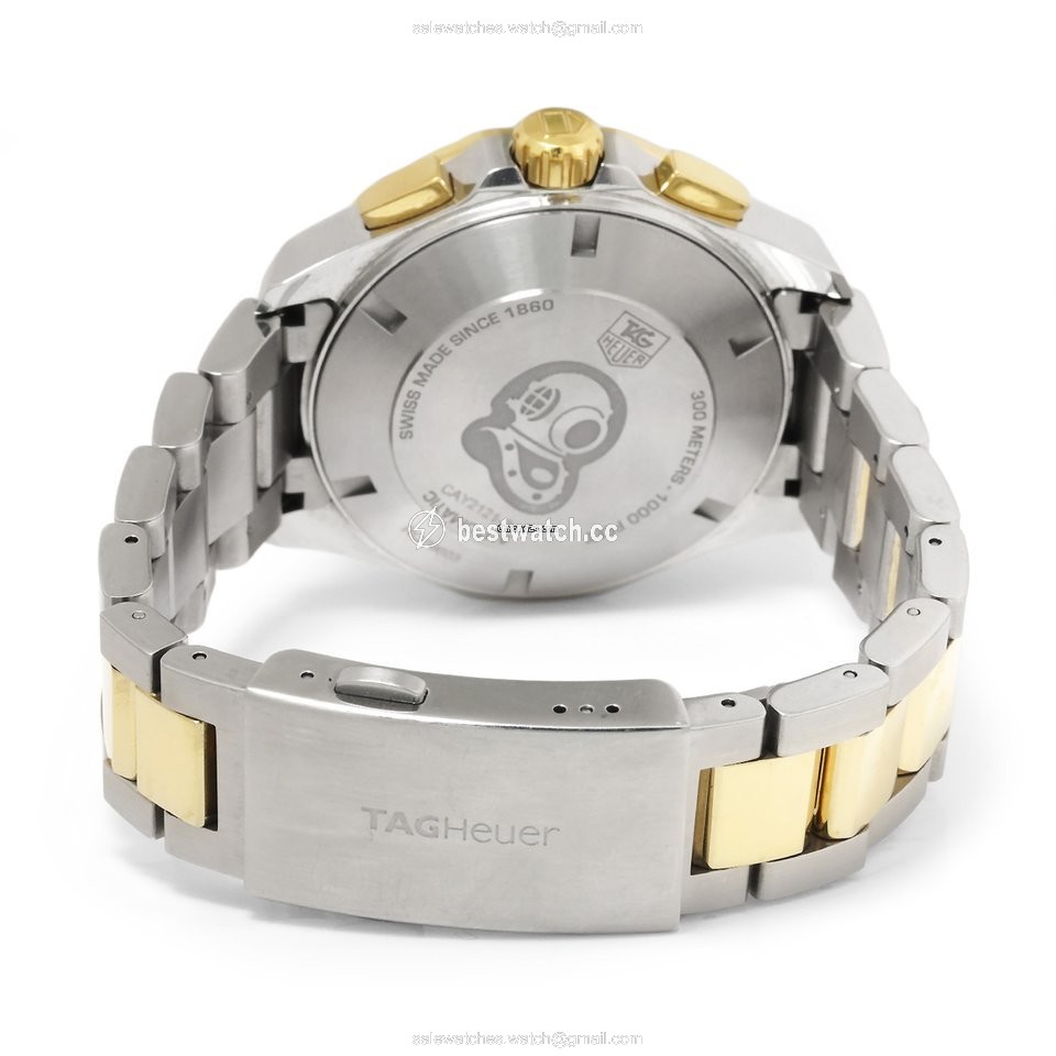 IMG_9085 TAG Heuer Aquaracer Mens watch Unisex Automatic Gold Steel CAY2121-0 Replica 2