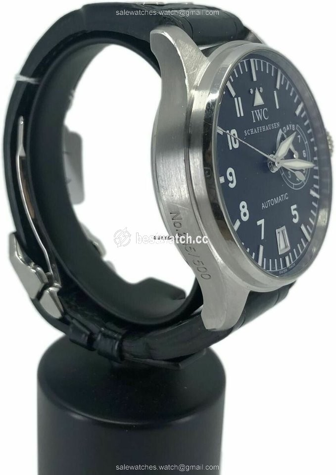 IMG_9085 IWC Big Pilot Mens watch Unisex Automatic Platinum IW5002-03 Replica 2