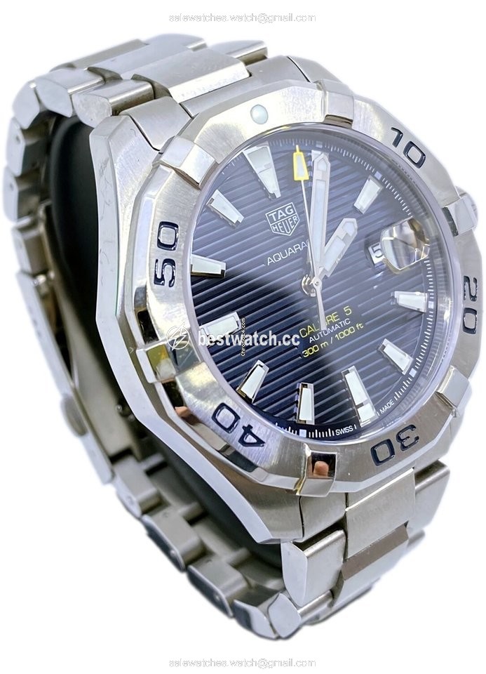 IMG_9085 TAG Heuer Aquaracer 300M Mens watch Unisex Automatic Steel 5 WAY2012.BA0927 Replica 2