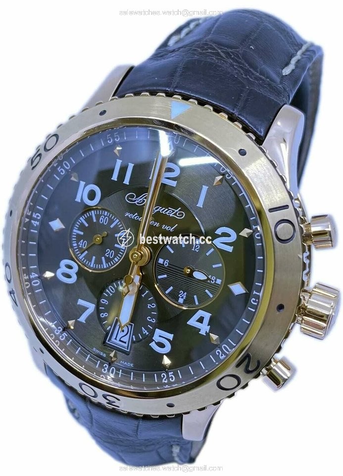 IMG_9085 Breguet Type XX - XXI - XXII Mens watch Unisex Automatic Rose gold XXI 3810 Replica 2