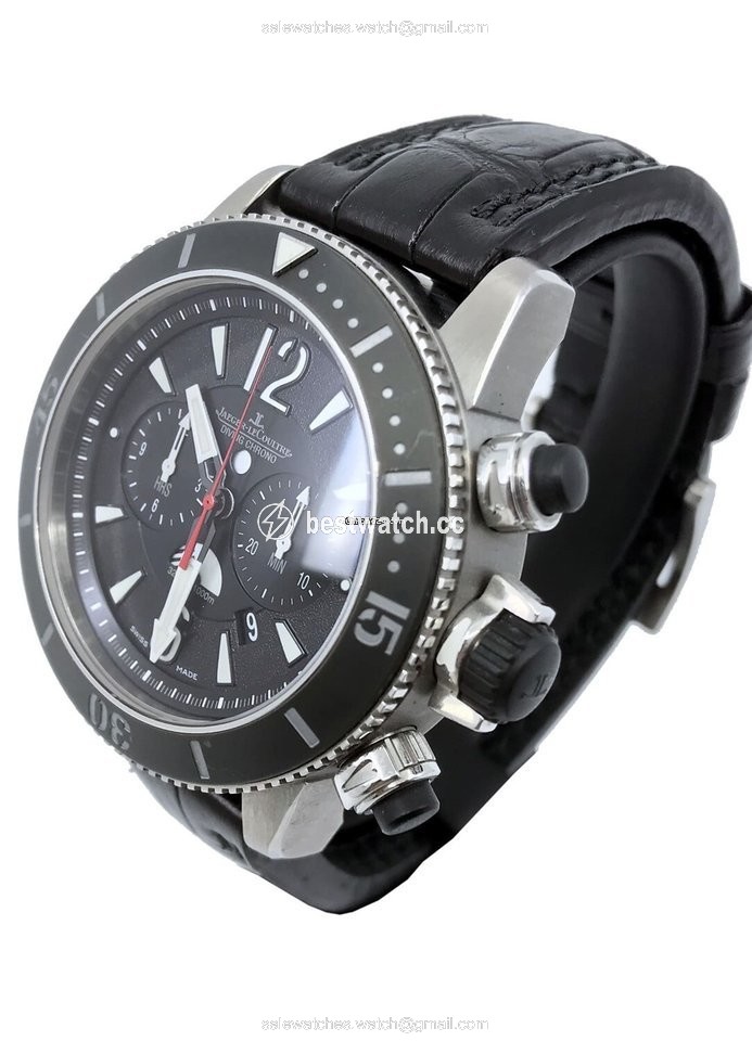 Jaeger-LeCoultre Master Compressor Diving Chronograph GMT Navy SEALs Mens watch Unisex Automatic Titanium Q178T470 Replica 2