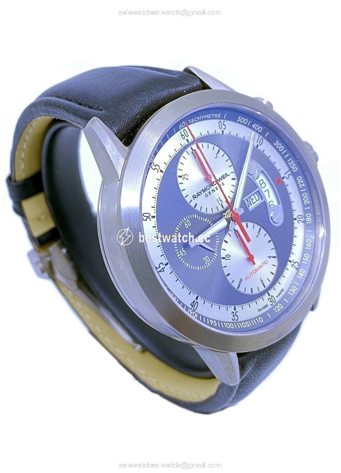 IMG_9085 Raymond Weil Freelancer Mens watch Unisex Automatic Titanium 7745 Replica 2