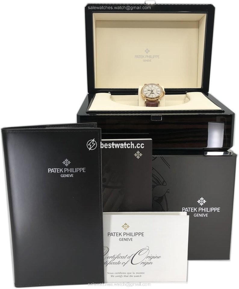 Patek Philippe Perpetual Calendar Mens watch Unisex Automatic Rose gold 5160R-001 Replica 2
