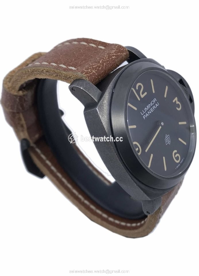 IMG_9085 Panerai Mens watch Unisex Manual winding Steel PAM00360 Replica 2
