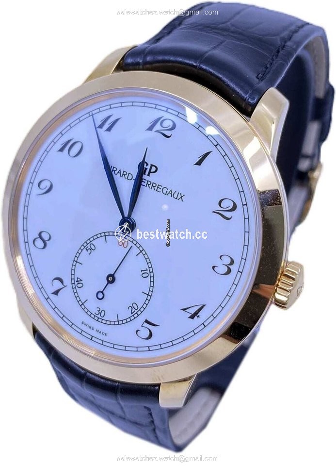 Girard Perregaux 1966 Mens watch Unisex Automatic Rose gold 49534.52.711.BK6A Replica 2