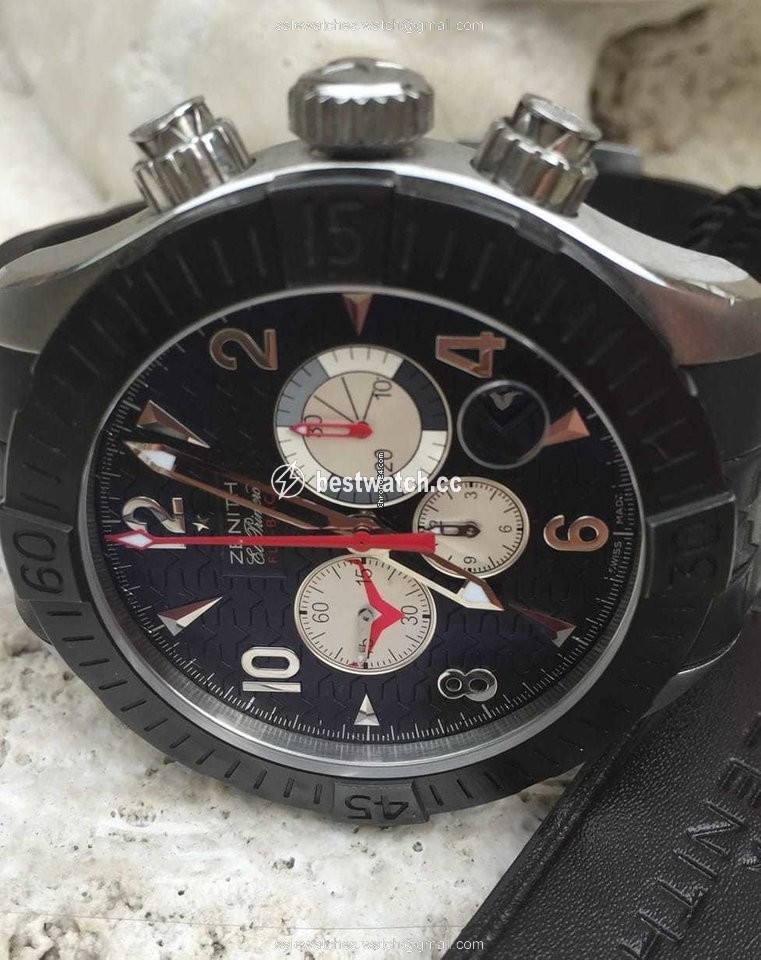 IMG_9085 Zenith Defy El Primero Mens watch Unisex Automatic Steel 03.0531.4021-21.R672 Replica 2