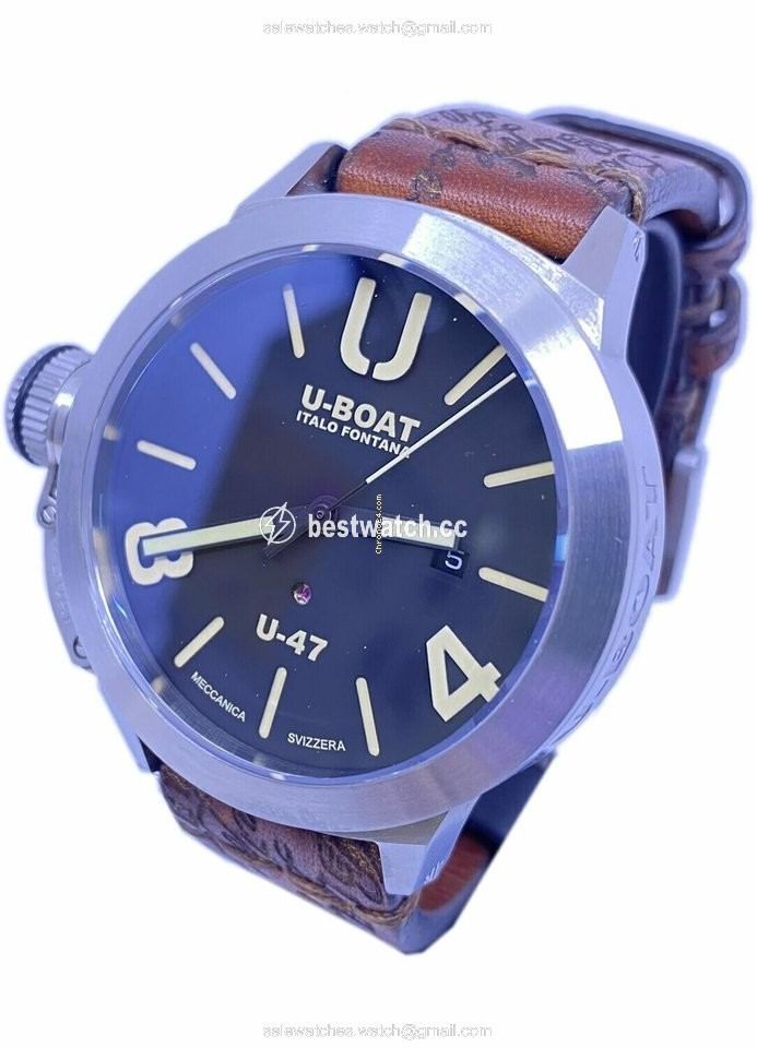 IMG_9085 U-Boat Mens watch Unisex Automatic Steel U-47 AS1 Replica 2