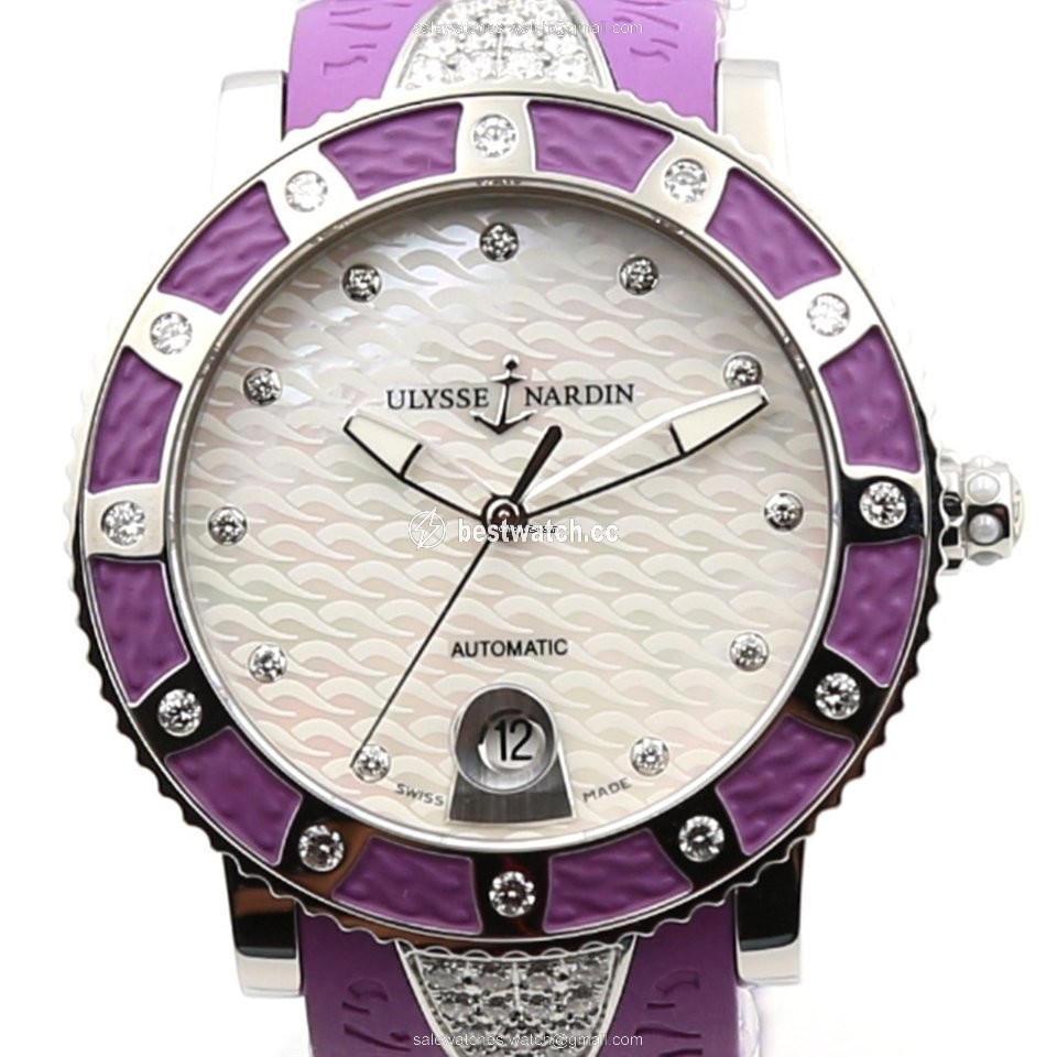 IMG_9085 Ulysse Nardin Lady Diver Womens watch Automatic Steel 8103-101E-3C 10.17 Replica 2