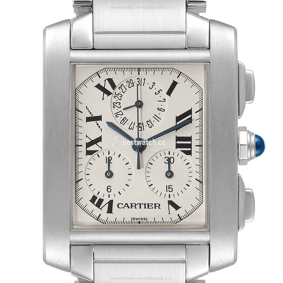 IMG_9085 Cartier Tank Francaise Mens watch Unisex Quartz W51001Q3 Replica 2