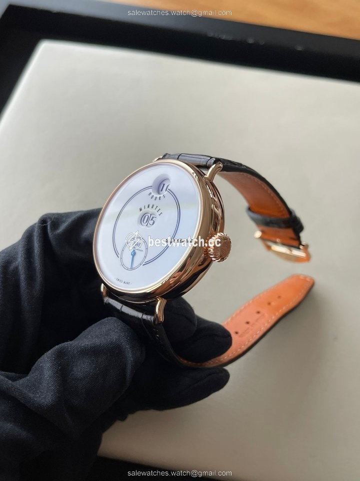 IMG_9085 IWC Mens watch Unisex Manual winding Red gold IW505002 Replica 2