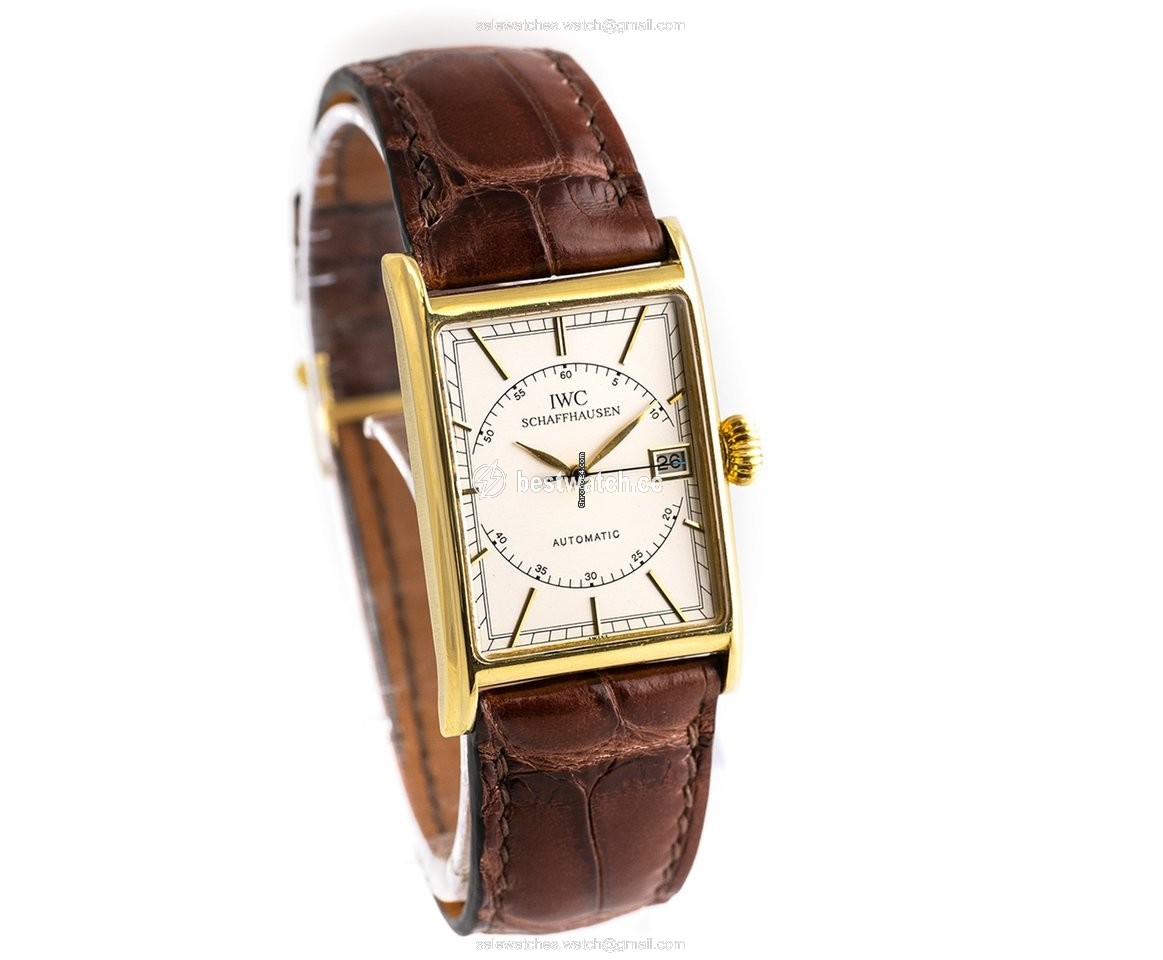 IMG_9085 IWC Novecento Mens watch Unisex Automatic Rose gold 3226 Replica 2