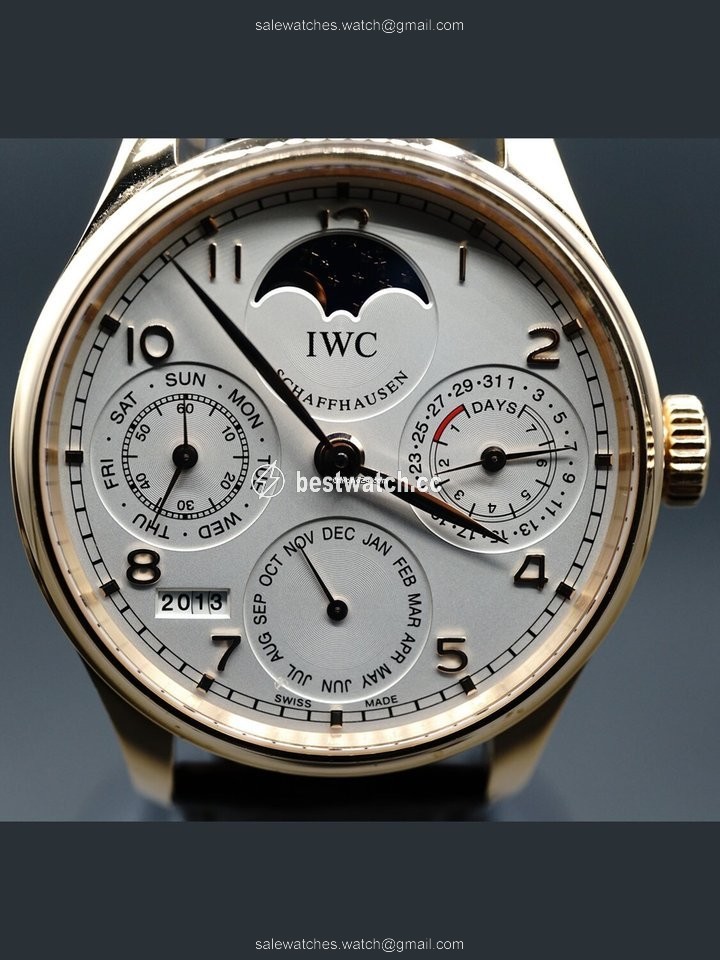 IMG_9085 IWC Portuguese Perpetual Calendar Mens watch Unisex Automatic IW502306 Replica 2