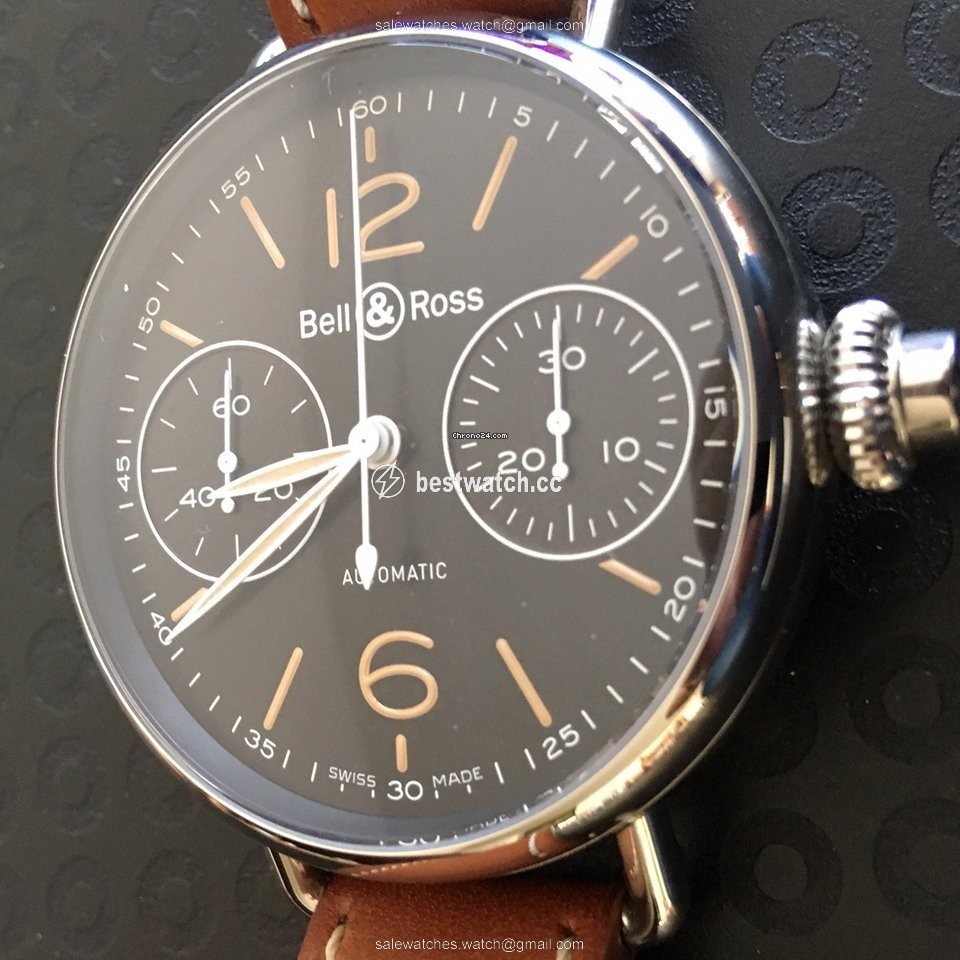 IMG_9085 Bell & Ross Vintage Mens watch Unisex Steel BRWW1-MONO-HER SCA Replica 2