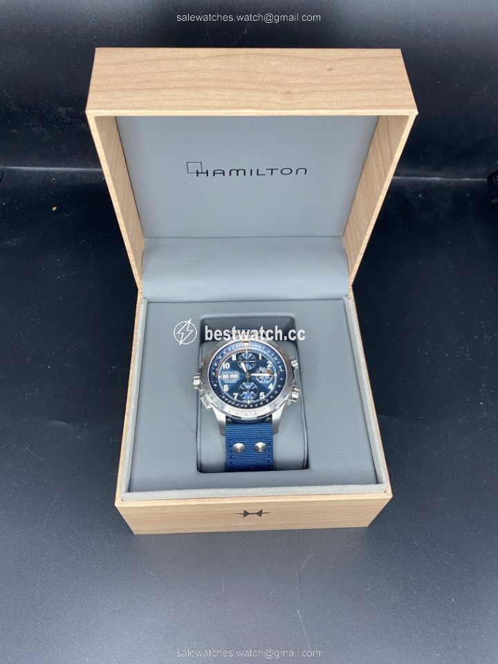 Hamilton Khaki X-Wind Mens watch Unisex Automatic Steel H77906940 Replica 2