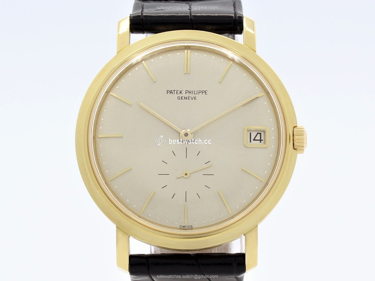 IMG_9085 Patek Philippe Calatrava Mens watch Unisex Automatic Yellow gold 3445J Replica 2