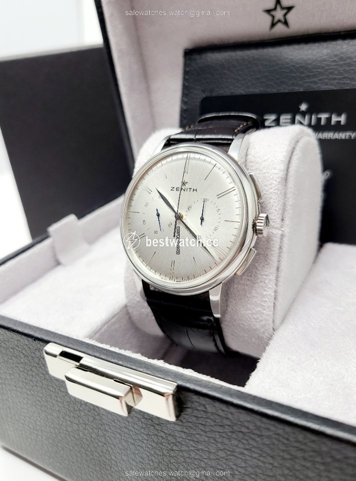 Zenith Elite Chronograph Classic Mens watch Unisex Automatic Steel 03.2270.4069 01.C493 Replica 2