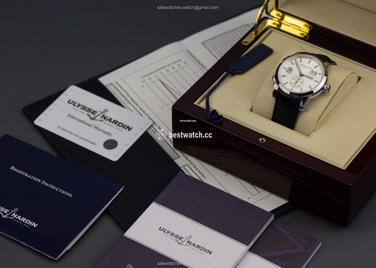 IMG_9085 Ulysse Nardin Dual Time Mens watch Unisex Automatic Steel 3343-126 91 Replica 2
