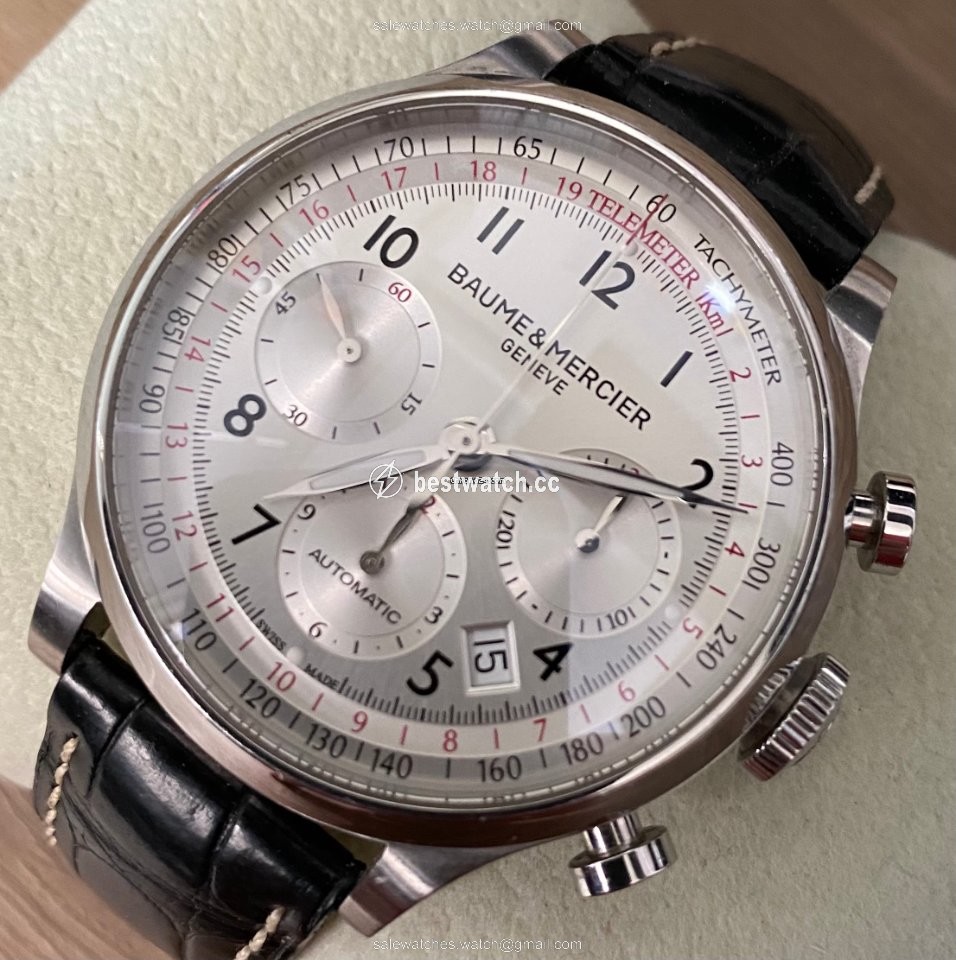 Baume & Mercier Capeland Mens watch Unisex Automatic Steel MOA10046 Replica 2