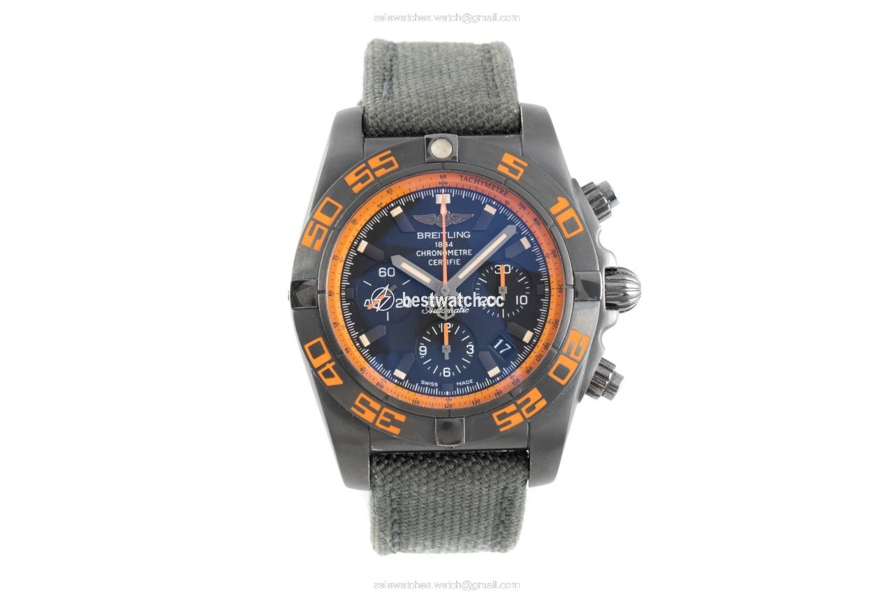 Breitling Chronomat 44 Raven Mens watch Unisex Automatic Steel MB0111 Replica 2