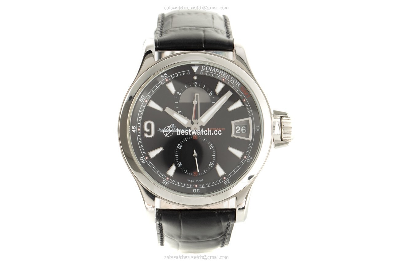 Jaeger-LeCoultre Master Compressor GMT Mens watch Unisex Automatic Steel 146.8.05 Replica 2