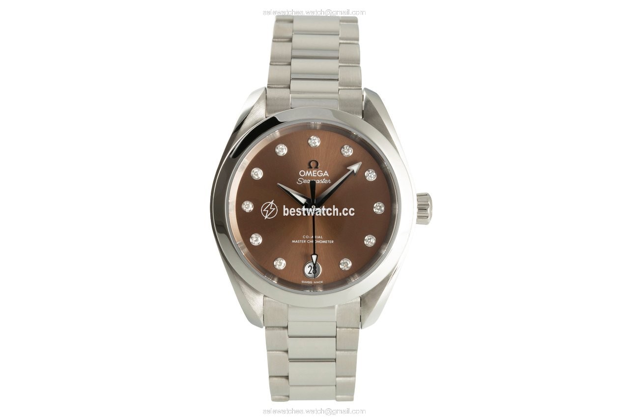 IMG_9085 Omega Seamaster Aqua Terra Womens watch Automatic Steel 220.10.34.20.63.001 Replica 2
