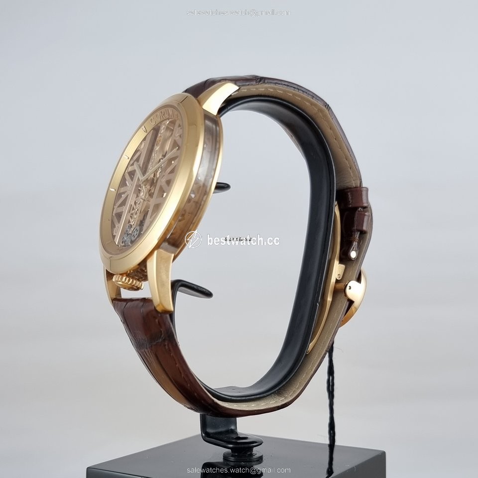 Corum Mens watch Unisex Manual winding Rose gold B113 03010-113.900.55 0F02 GG55R Replica 2