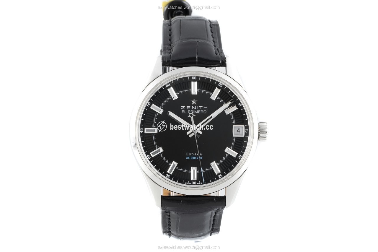 IMG_9085 Zenith El Primero Espada Mens watch Unisex Automatic Steel 03.2170.4650 Replica 2