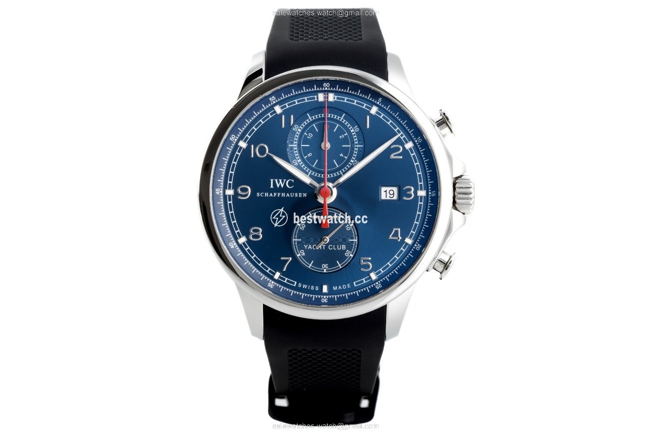 IWC Portuguese Yacht Club Chronograph Mens watch Unisex Automatic Steel IW390213 Replica 2