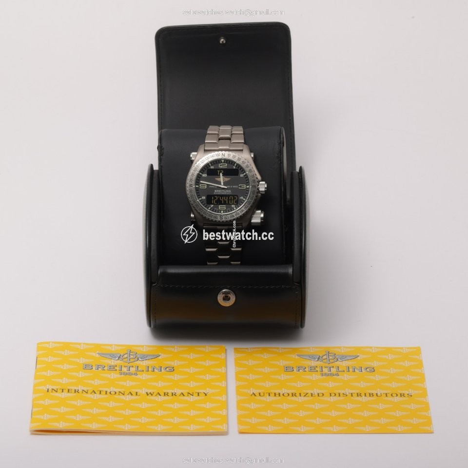 IMG_9085 Breitling Emergency Mens watch Unisex Quartz Titanium E56121.1 Replica 2