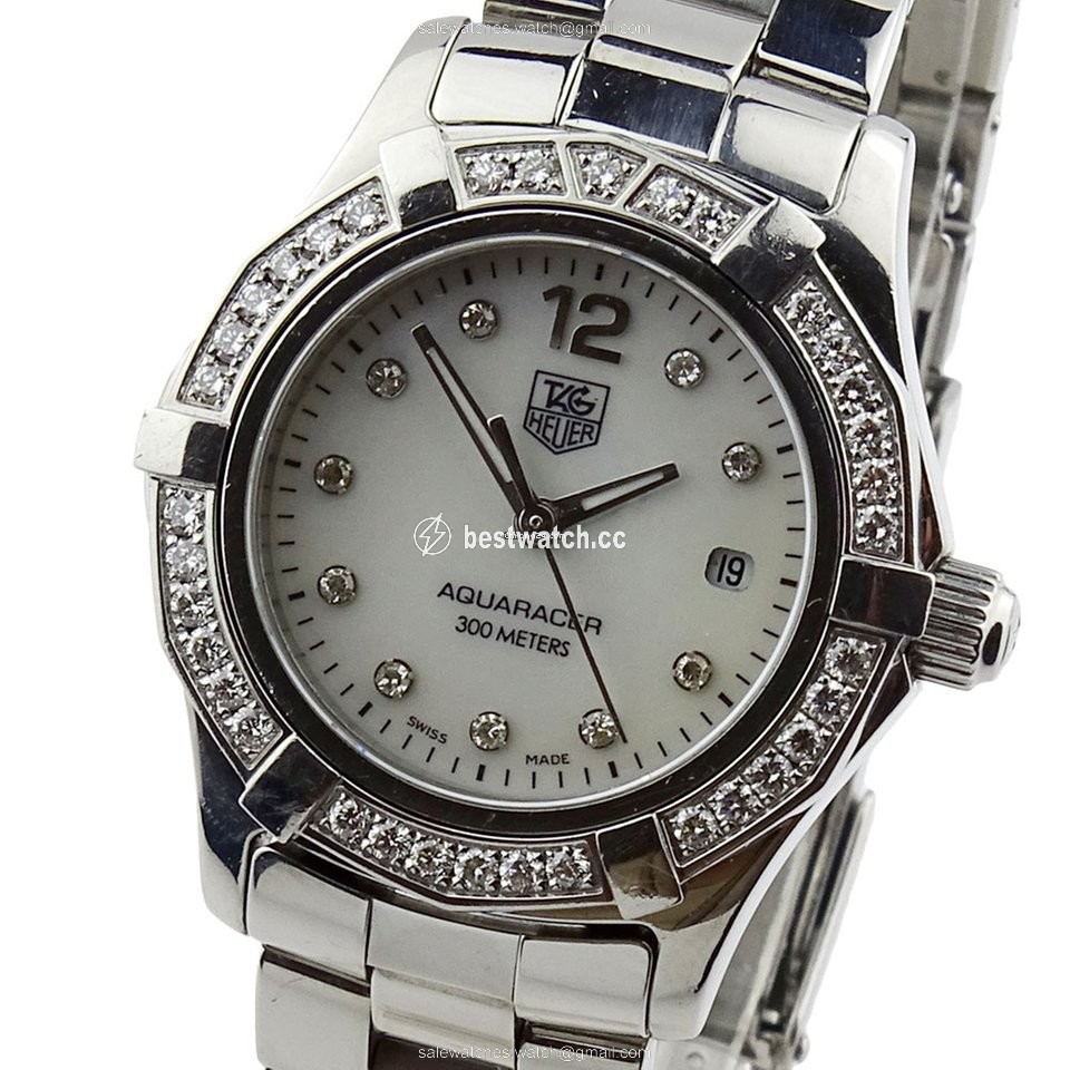 IMG_9085 TAG Heuer Aquaracer Lady Womens watch Quartz Steel WAF1416.BA0824 Replica 2
