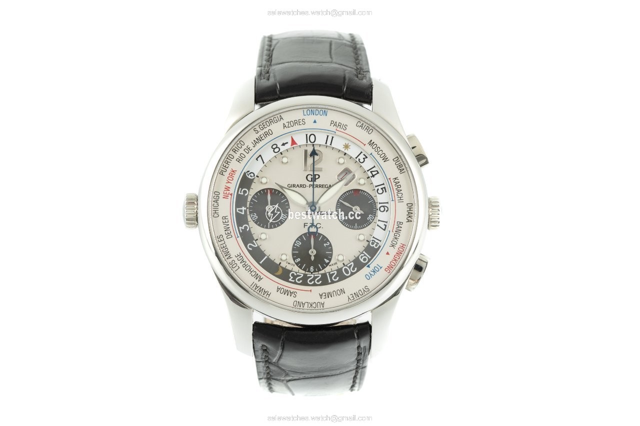 IMG_9085 Girard Perregaux WW.TC Mens watch Unisex Automatic Steel 49805 Replica 2
