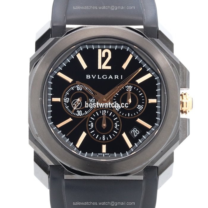 Bulgari Octo Mens watch Unisex Automatic Steel BGO41BSVDCH Replica 2