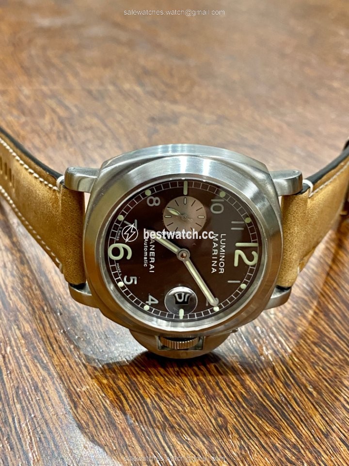 IMG_9085 Panerai Luminor Marina Automatic Mens watch Unisex Automatic Steel PAM 00086 Replica 2