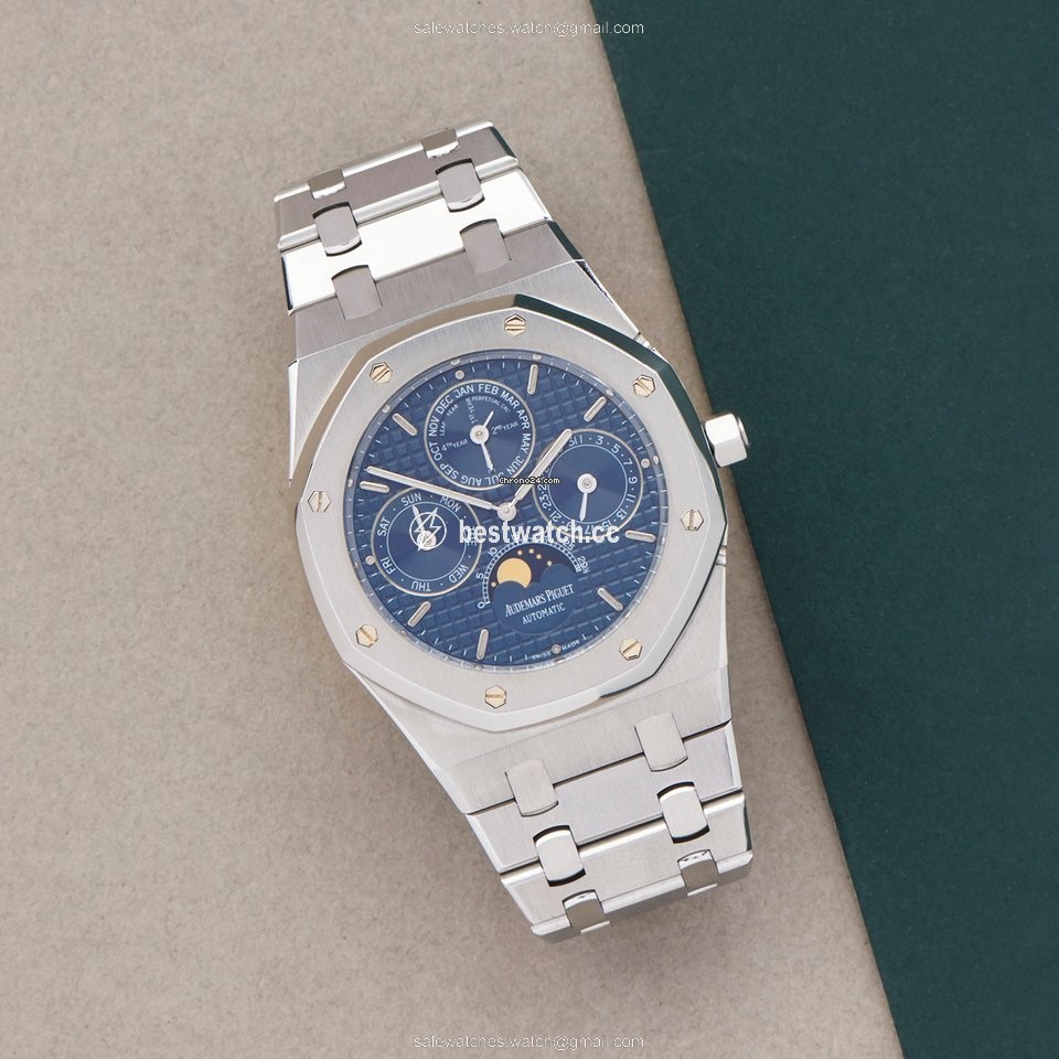 IMG_9085 Audemars Piguet Royal Oak Perpetual Calendar Mens watch Unisex Automatic Steel 25820ST Replica 2