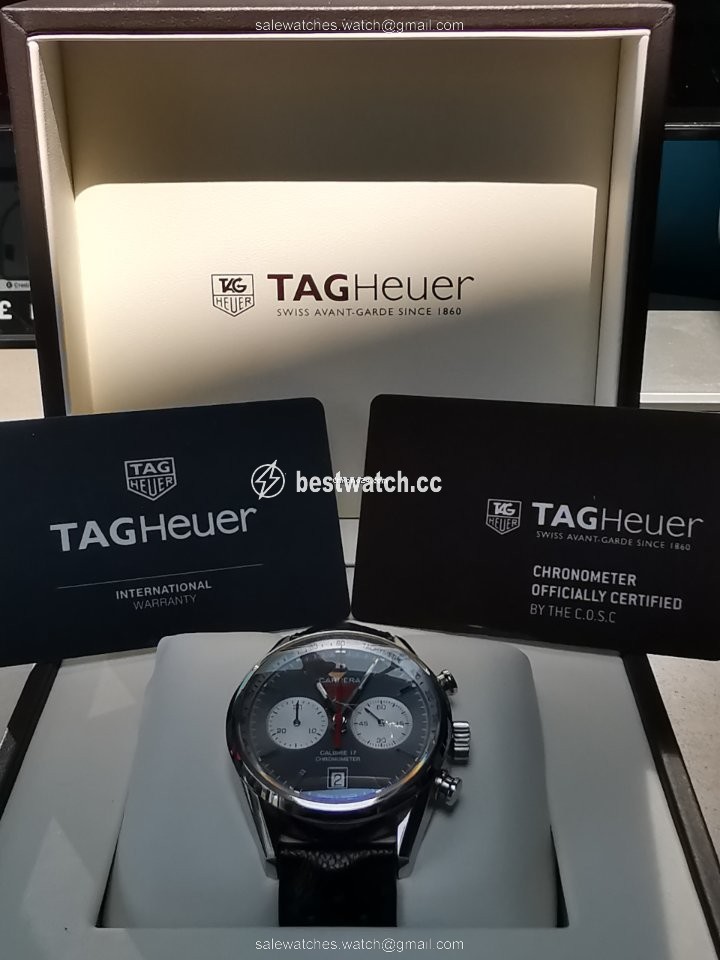 TAG Heuer Carrera Calibre 17 Mens watch Unisex Automatic Steel CV5110.FC6310 Replica 2