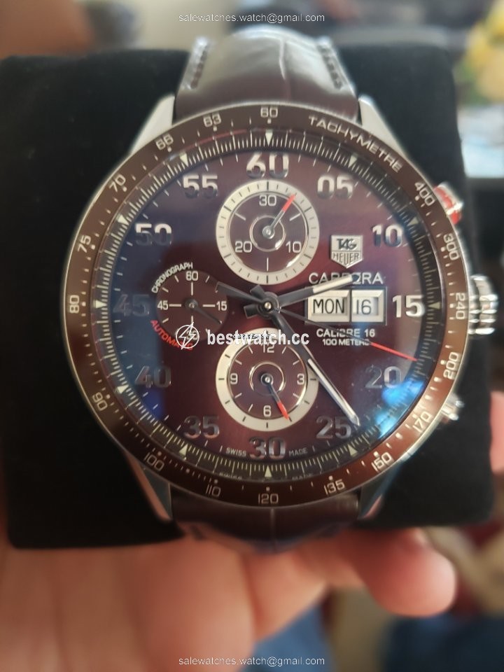 IMG_9085 TAG Heuer Carrera Calibre 16 Mens watch Unisex Automatic RAT8380 Replica 2