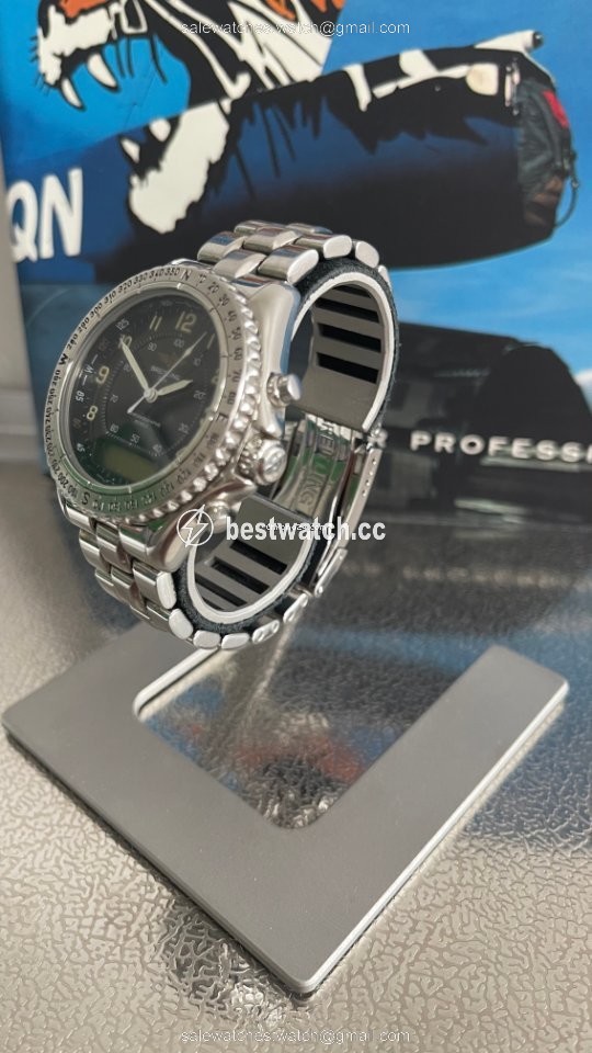 Breitling Mens watch Unisex Quartz Steel A51035 Replica 2