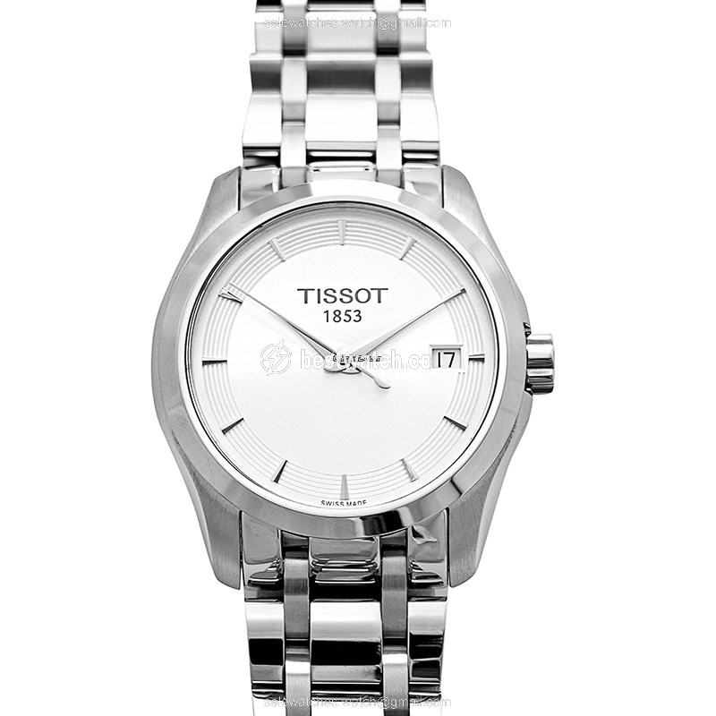 IMG_9085 Tissot Couturier Womens watch Quartz Steel T035.210.11.031.00 Replica 2