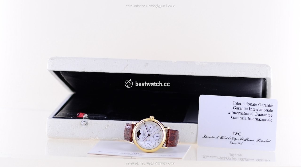 IMG_9085 IWC Portofino Mens watch Unisex Automatic Yellow gold 3541-001 Replica 2
