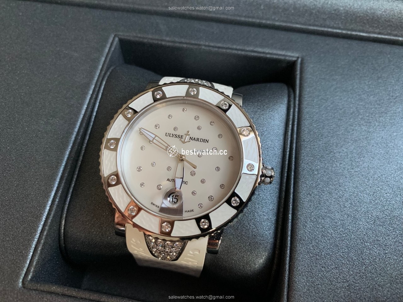 Ulysse Nardin Lady Diver Starry Night Womens watch Automatic Steel 8103-101E-3C 20 Replica 2