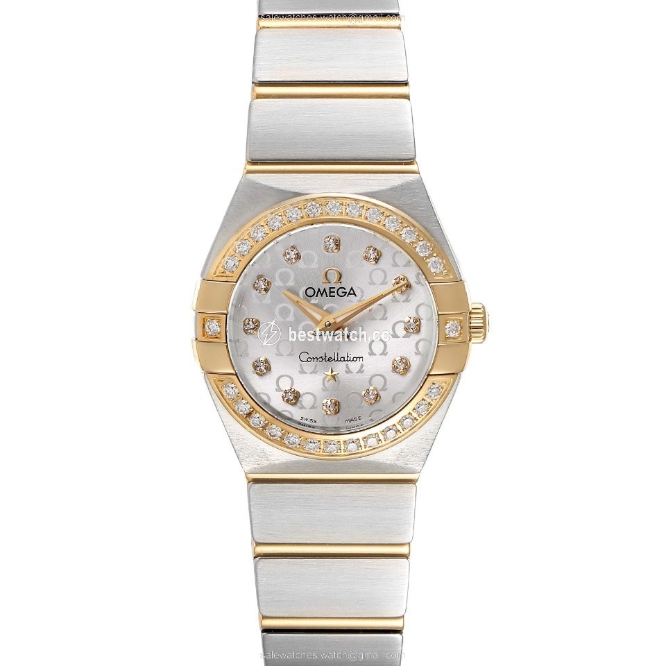 Omega Constellation Quartz Womens watch Quartz Steel 123.25.24.60.52.001 Replica 2