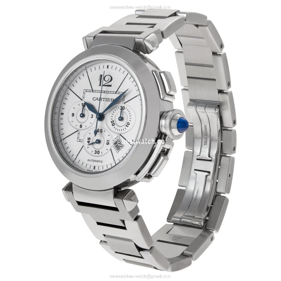 Cartier Pasha Mens watch Unisex Automatic Steel W31085M7 Replica 2