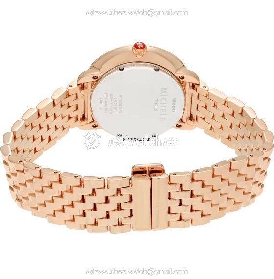 Michele Serein Womens watch Quartz Rose gold MWW21B000113 Replica 2