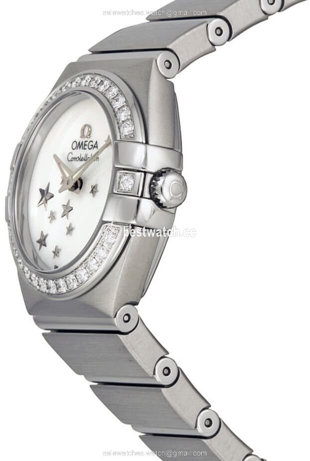 Omega Constellation Quartz Womens watch Quartz Steel 12315246005003 Replica 2