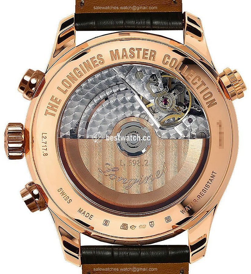 IMG_9085 Longines Master Collection Mens watch Unisex Automatic Rose gold L27178783 Replica 2
