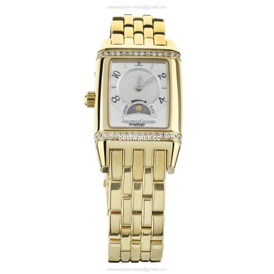 IMG_9085 Jaeger-LeCoultre Reverso Duetto Womens watch Manual winding Yellow gold 296.1.74 Replica 2
