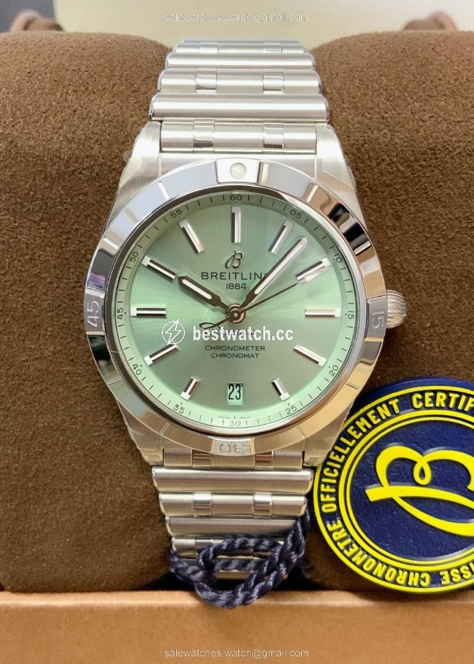 IMG_9085 Breitling Chronomat Womens watch Automatic Steel A10380101L1A1 Replica 2